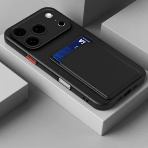 Black Iphone 17 Pro Max Soft Silicone Shockproof Case
